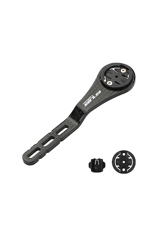 Vkemall Gub 692 Siyah Karbon Fiber Bisiklet Kodu Tablosu Tutucu: Hafif, Dayanıklı, Garmin/cat Eye/bryton Desteği, Kolay Kurulum Siyah