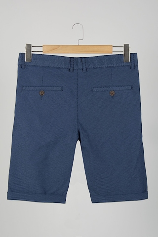 Terapi Men Erkek Lacivert Slim Fit Keten Şort Çokrenkli4