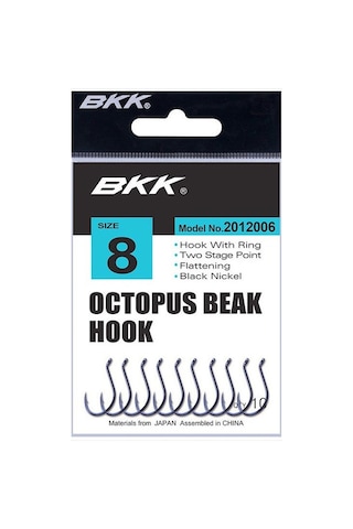 Bkk Octopus Beak Iğne 1/0 No 8 Pcs 26_A-Bp-0111-0124