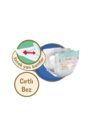 Kanz Bebek Bezi Xxlarge 20-30 Kg / 32 Adet - Mega Paket 7 Numara