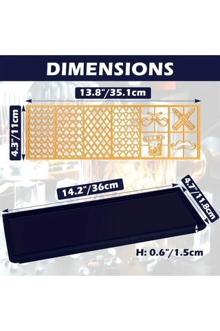 Fastbuy Viski Ve Kokteyl Silikon Buz Kalıbı Seti - Spor Temalı Alüminyum Plaka & Silikon Taban - Hediyelik Ahşap Model Ahşap
