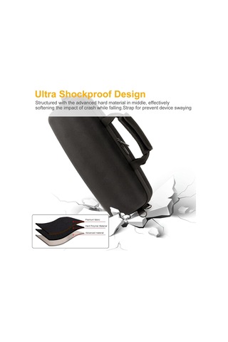 Jbl Xtreme 4/xtreme 3 Bluetooth Hoparlör, Seyahat Taşıma Çantası İle Uyumlu Zor Kasa