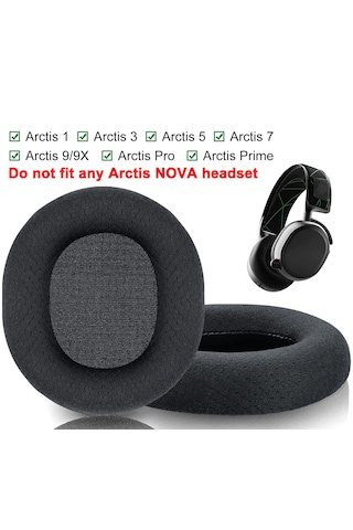 Steelseries Arctis 1/3/5/7/9/9x/pro Uyumlu Kulaklık Pedi Sünger