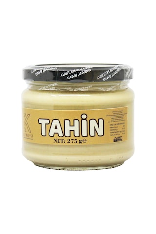 Laçoko Şekersiz Vegan İnce Öğütülmüş Susam Tahin Cam Kavanoz 4 x 275 G
