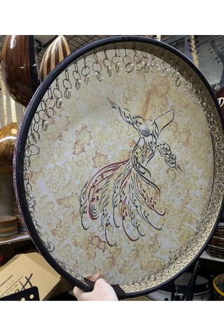 52 Cm Halkalı Erbane Mesnevi Desen Kılıf Dahil Kod 6529