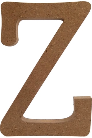 Na Neşeli Ahşap 20 Cm 18 Mm Ahşap Z Harfi.boyanabilir Ahşap Harf.ahşap Boyama Ürünü.ham Ahşap Harf. Model Neseli234568255