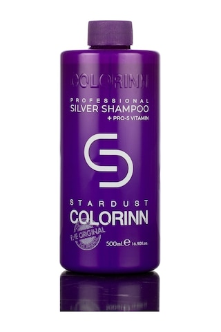 Colorinn Stardust Silver Mor Şampuan 500 ML