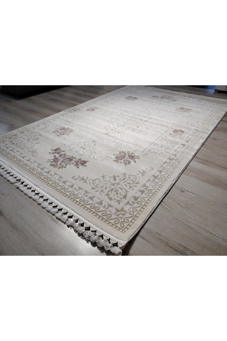 Halı Sarayı Samira 12814r Krem 125x180 Cm Salon Halısı