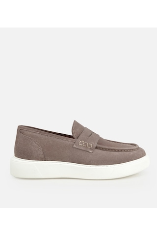 Hotiç Erkek Süet Deri Bej Kalın Tabanlı Günlük Loafer 02ayh319410a450 02ayh319410a450