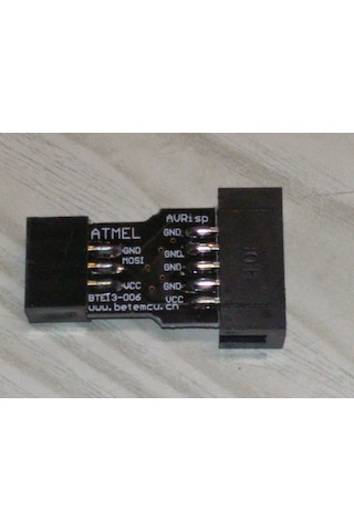 Programlayıcı İçin 6/10 Pin Adaptör - Avr Isp Usbasp Stk500 Mkıı N11.3398