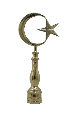 Ayyıldız Cami Alemi Pirinç Döküm Ayyıldız Cami Alemi Pirinç Döküm