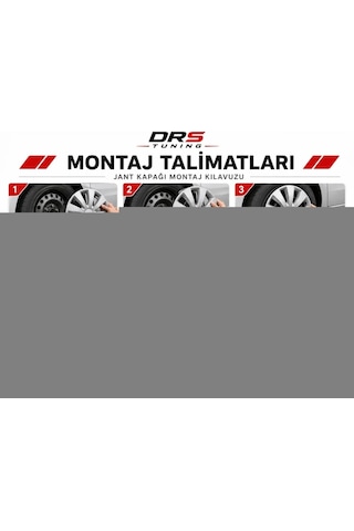 Kia Uyumlu 16 Inc Kırılmaz Parlak Siyah Jant Kapağı 1 Takım 4 Adet No:428