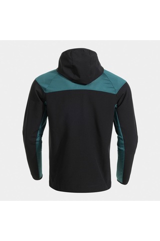 Joma Outdoor Deva Erkek Tam Fermuarlı Kapüşonlu Rüzgarlık Siyah
