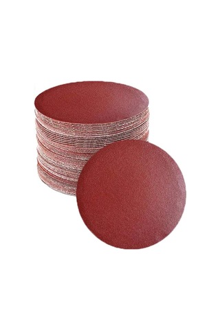 100 Adet Cırt Zımpara Spiral Avuç Taşlama 115 Mm Karma Paket