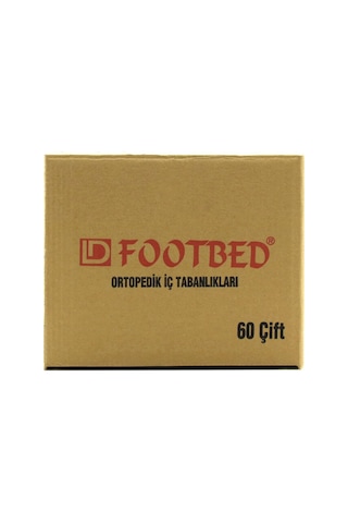 Footbed Ayakkabı Keçesi Klimalı Konforlu Ortapedik Tekstil İç Astar Poliüretan Köpük Taban - 60'li Paket Diğer