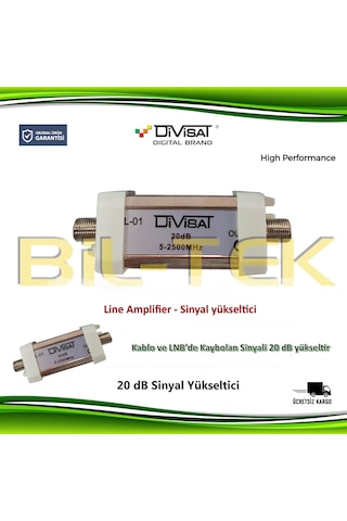 Divisat Line Amplifier Sinyal Yükseltici