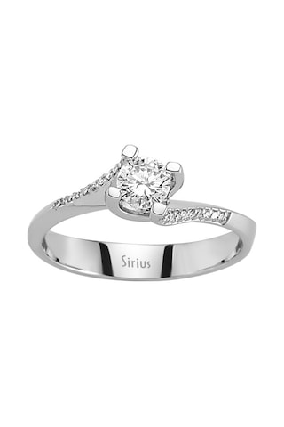 Sirius E Renk 0,19 Karat Pırlanta Tektaş Yüzük 0817R0159