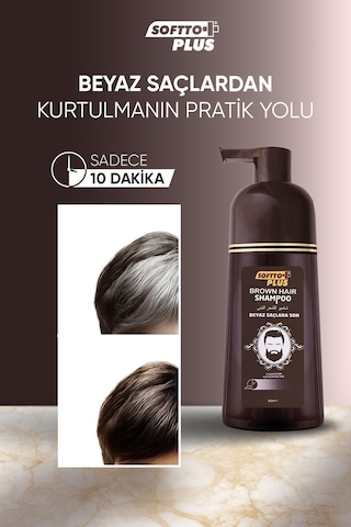 Hair Kahverengi Şampuan Üçlü Set 350 Ml X 3 Adet Tüm Saç Tipleri