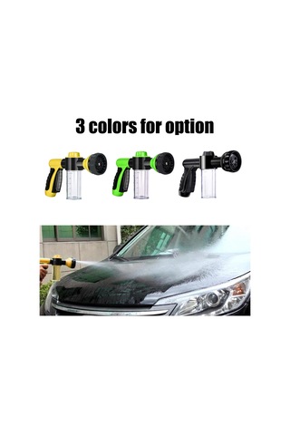 Symbee Yüksek Basınçlı Köpük Püskürtücü İle 3.5oz Sabun Dispanseri - Bahçe, Çim, Araba Yıkama Ve Ev Temizliği İçin Pratik Nozul