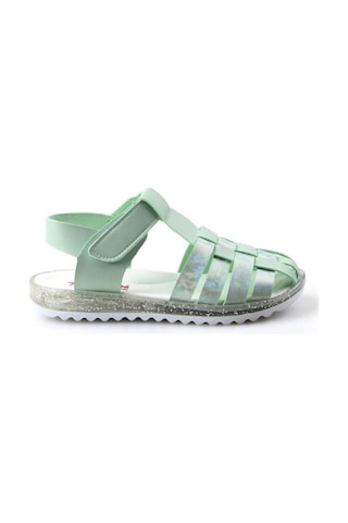 Papuçcity Arzen 02413 Orto Pedik Kız Çocuk Sandalet Ayakkabı Yeşil