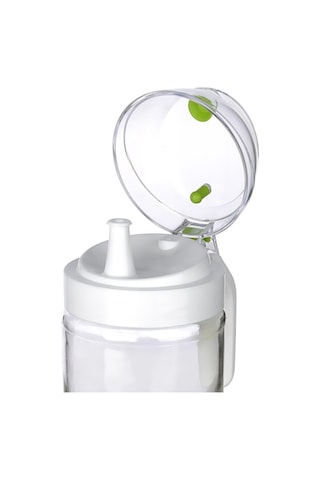Plastik Damlatmaz Kapaklı Oilcon Yağlık 660ml Beyaz Kc-345 Diğer