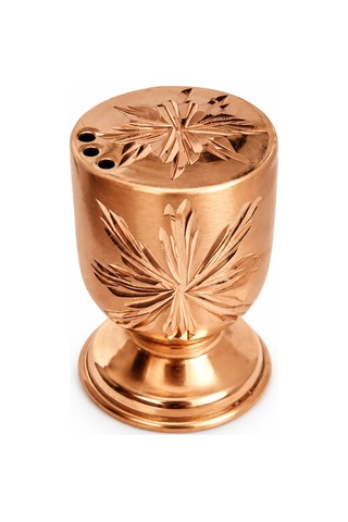 Aura Copper El İşlemeli Bakır Tuzluk Dekoratif Sofra Tuzluğu Ve Baharatlık Ac-tz-005