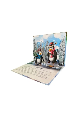 Meraklı Balık - Pop-Up 3D Hareketli Kitap- Minik Damla