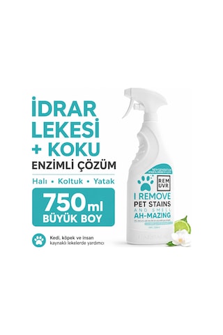 Remuvr Kediler için Leke ve Koku Giderici Sprey 750 ml
