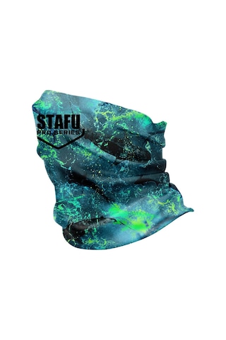 Stafu Pro Bogeyman Shark Blue Lime Bandana Bandana-bn-sbl Çok Renkli