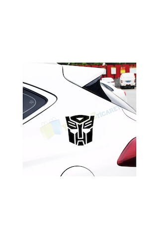 Transformers Oto Sticker Araba Sticker Etiket Yapıştırma Kaliteli