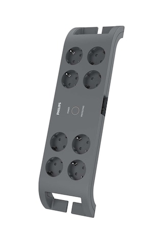 Philips Spn3180a/62 Akım Korumalı Priz 8'li 2m 900j Çocuk Güvenliği Çıkışı 2 M