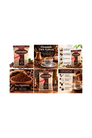 Osmanlı Türk Kahvesi 90 Gr. X 4 Adet