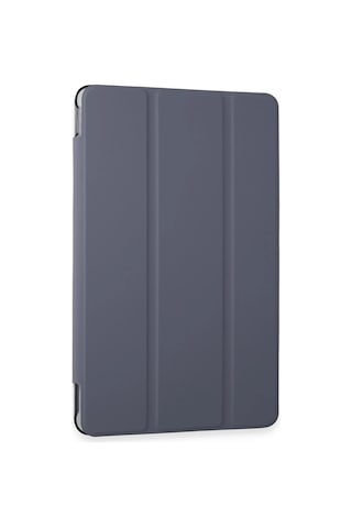 Uray Store Samsung Galaxy Uyumlu X510 Tab S9 Fe 11 Kılıf Tablet Smart Kılıf - Lila Arka Kapak