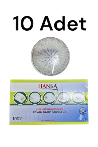 Hanka Tavan Glop Armatür 10 Adet