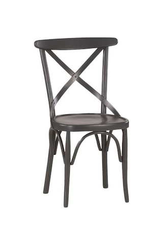 Gazzini Thonet Ahşap Sandalye Antrasit