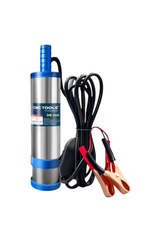 Cmc Alüminyum Gövde Küçük Mazot Aktarım Pompası 12 Volt-38 Mm