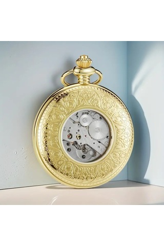 Köstekli Saat Kurmalı Sarı Renk 710023