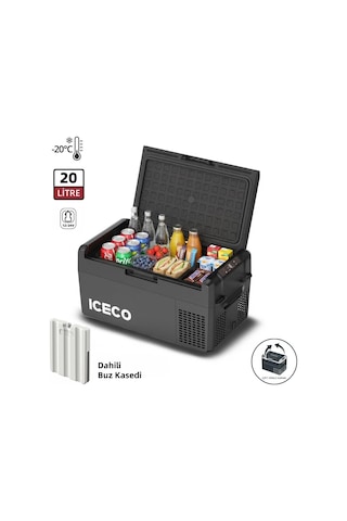 Iceco Mcd20b 12/24volt 20 Litre Kompresörlü Oto Buzdolabı/dondurucu + Buz Kaseti