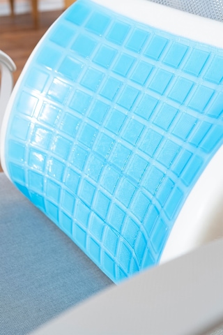 Jelli Ortopedik Visco Bel Yastığı Ofis Araba Koltuk Yastığı Serinleten Yastık 38x32x12