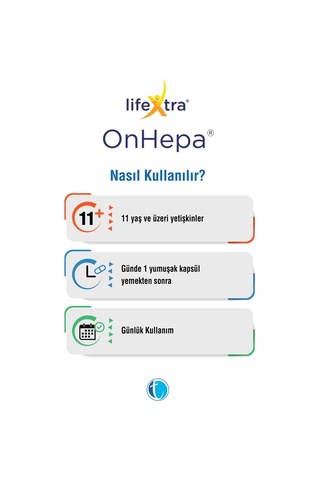 Lifextra OnHepa Takviye Edici Gıda 30 Kapsül