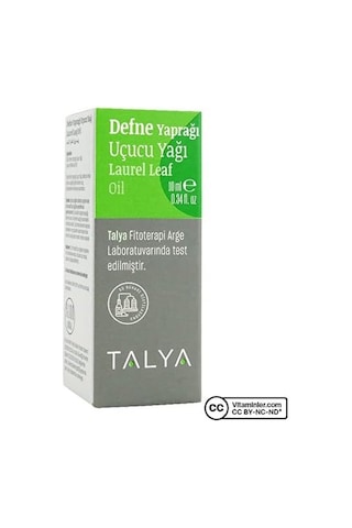 Defne Yaprağı Uçucu Yağı,%100 Saf Ve Doğal, 10 Ml 0.3 ML