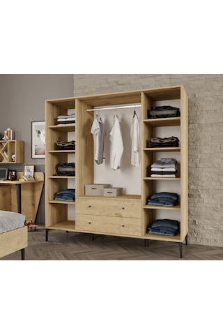 Trio Wood Xl Genç Odası %100mdf Meşe