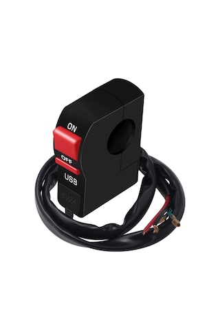 Motosiklet Telefon Usb Şarj Ve Far Anahtarı (464360678)