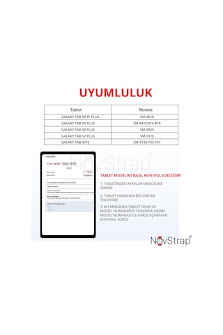 Novstrap Samsung Galaxy Tab S8 Plus X800 İle Uyumlu Mıknatıslı Tak Çıkar Paper Like Ekran Koruyucu