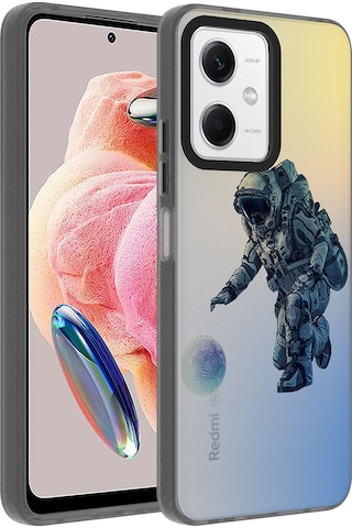 Ardemix Redmi Note 12 4g Kılıf Desenli Dragon Sert Kapak - Have Have