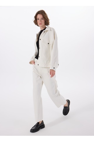 Hugo Ekru Kadın Modern Fit Denim Pantolon 50535134