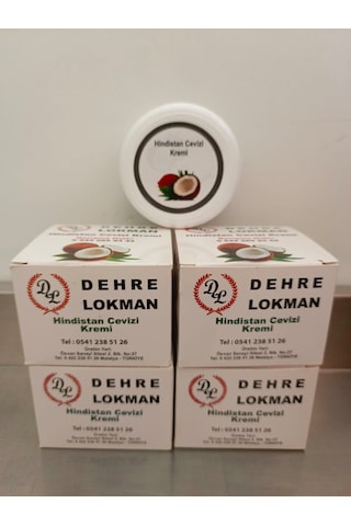 Dehre Lokman Hindistan Cevizi Kremi 4 x 70 G