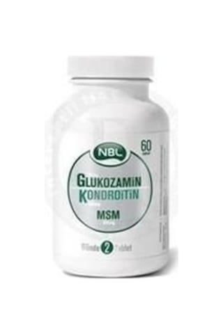 Nbl Glucosamine Chondroitin Msm 60  Tablet