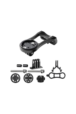 Dağ Bisikleti Kodu Masa Koltuğu Bisiklet Uzatma Braketi Işık Standı Siyah Siyah