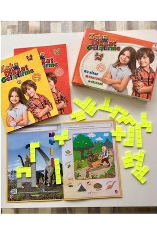 Yükselen Zeka Yayınları Zeka Ve Dikkat Geliştirme Seti 5-8 Yaş